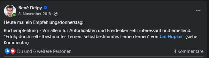 Erfolg durch selbstbestimmtes Lernen 1